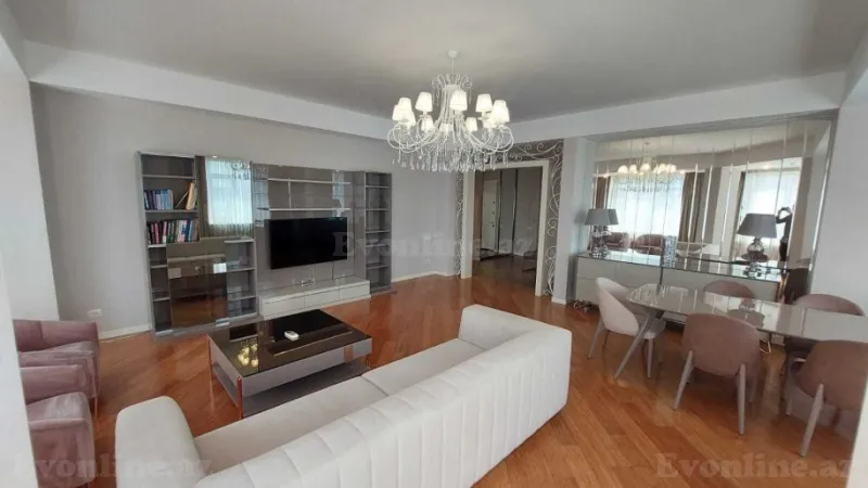 Kirayə verilir 3 otaqlı Mənzil Yeni tikili 150 m² İçərişəhər m. - şəkil 3