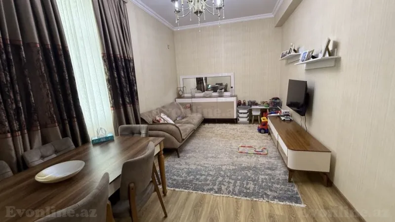 Satılır 2 otaqlı Mənzil Yeni tikili 56 m² Yasamal r. - şəkil 2