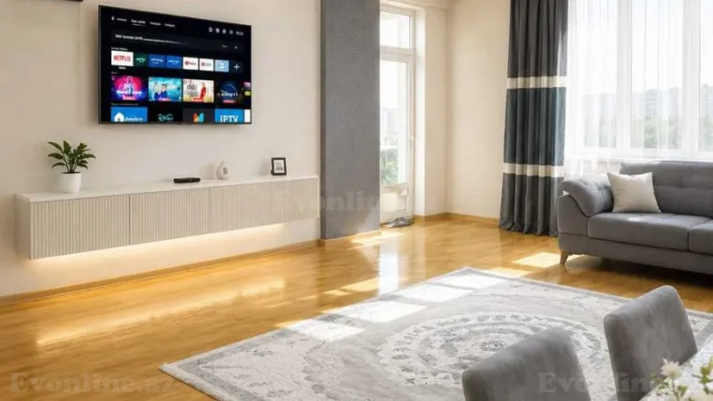 2 otaqlı Mənzil 80 m² Qara Qarayev m. Kirayə verilir