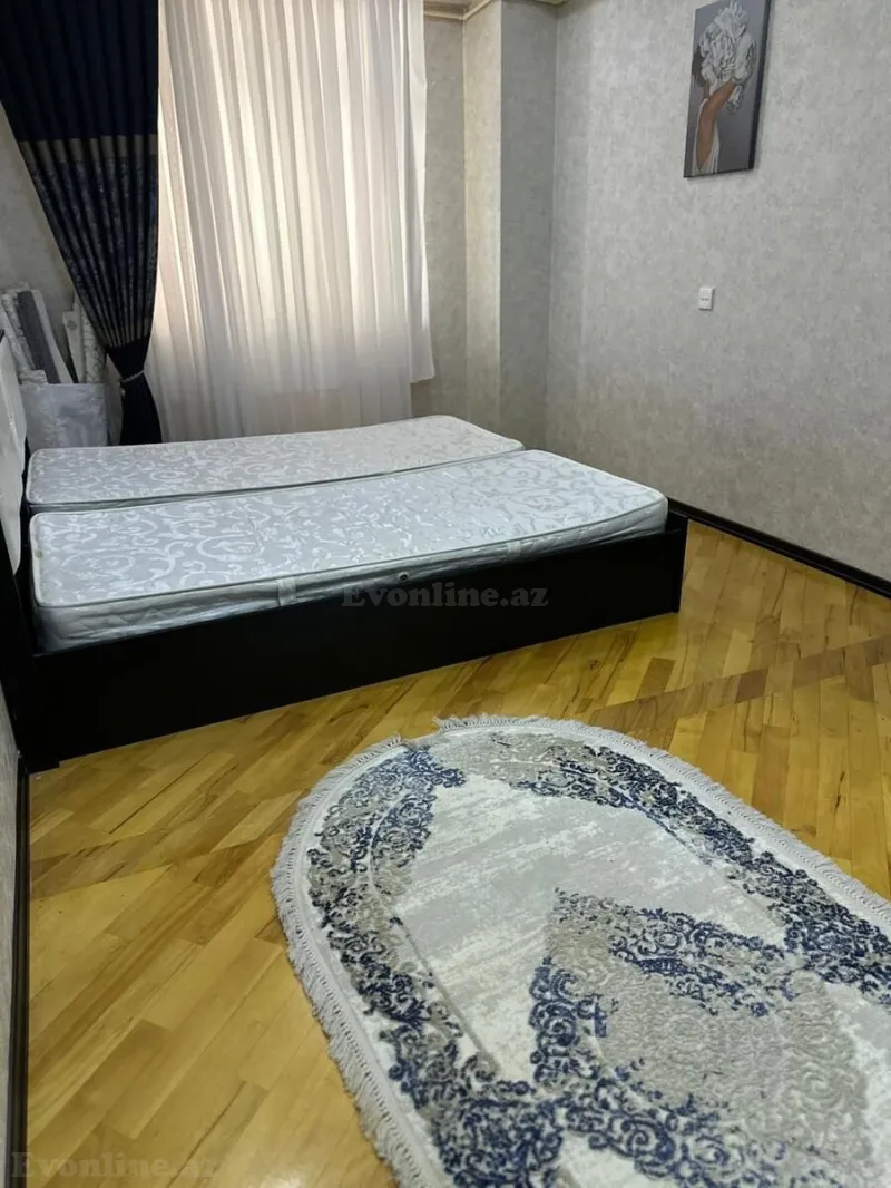 Kirayə verilir 2 otaqlı Mənzil Yeni tikili 80 m² Qara Qarayev m. - şəkil 5