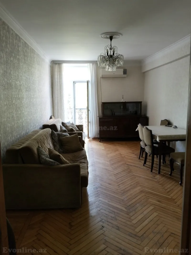 Kirayə verilir 2 otaqlı Mənzil Köhnə tikili 60 m² Səbail r. - şəkil 3