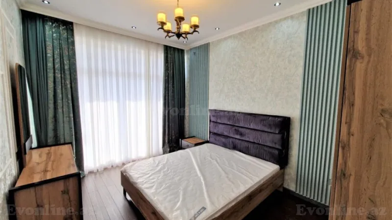 Kirayə verilir 3 otaqlı Mənzil Yeni tikili 94 m² Nərimanov r. - şəkil 3