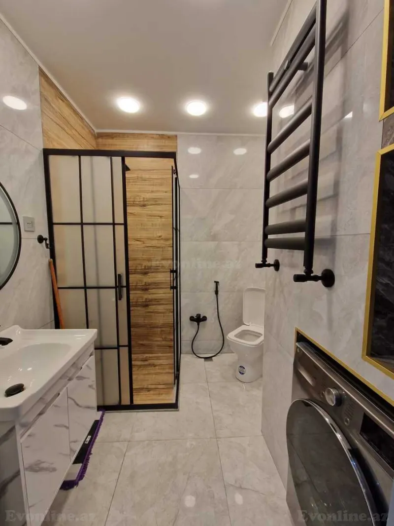 Kirayə verilir 3 otaqlı Mənzil Yeni tikili 94 m² Nərimanov r. - şəkil 5