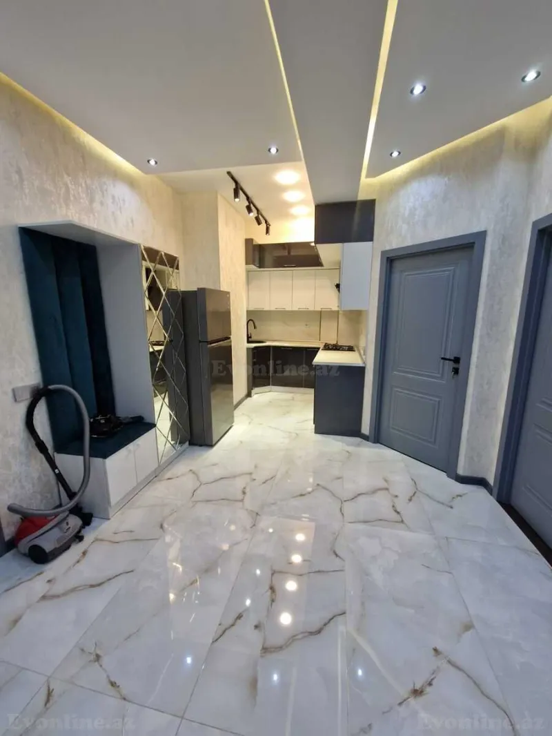 Kirayə verilir 3 otaqlı Mənzil Yeni tikili 94 m² Nərimanov r. - şəkil 13