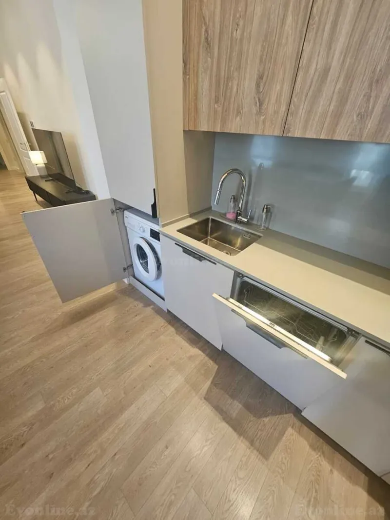 Kirayə verilir 3 otaqlı Mənzil Yeni tikili 100 m² Xətai r. - şəkil 2