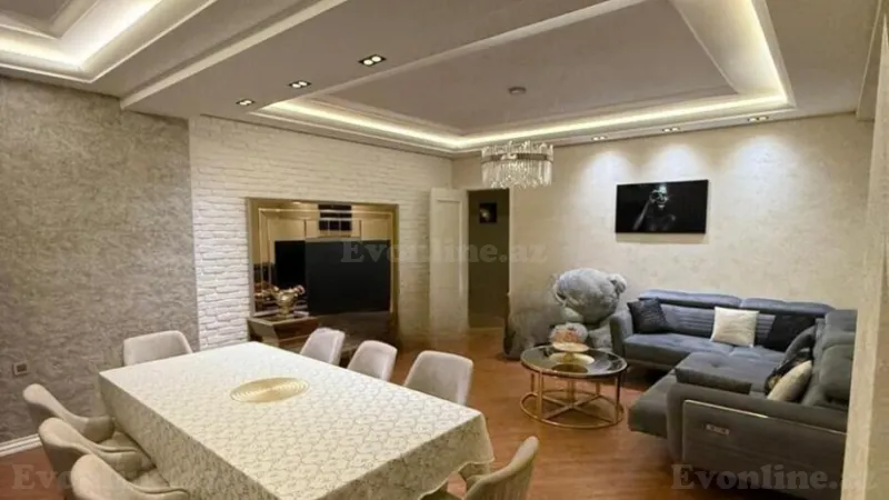 Satılır 3 otaqlı Mənzil Yeni tikili 122 m² İnşaatçılar m. - şəkil 14