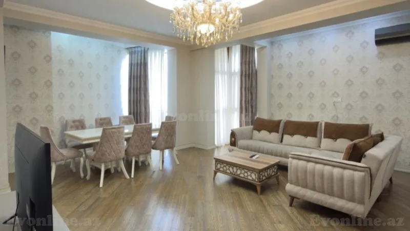 3 otaqlı Mənzil 135 m² Nəriman Nərimanov m. Kirayə verilir