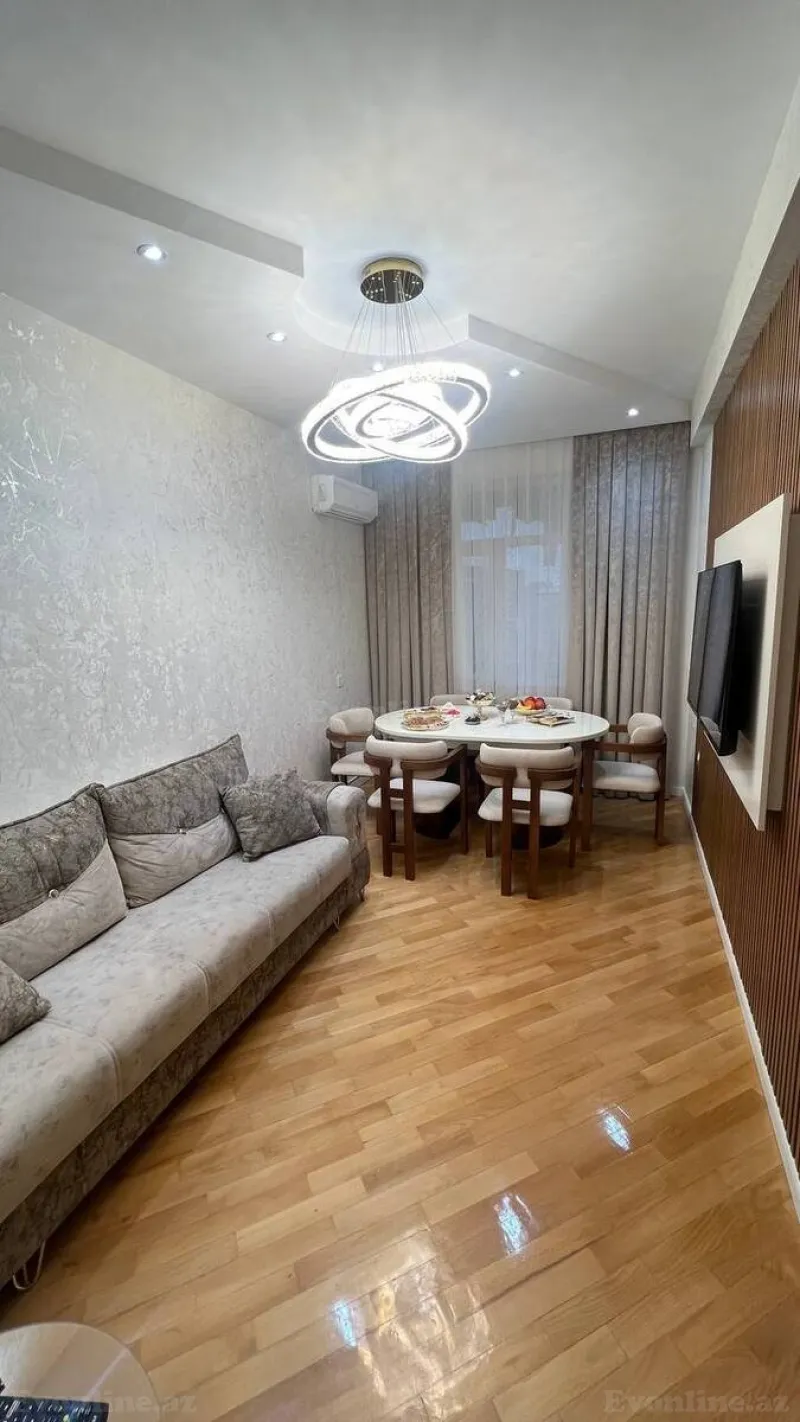 2 otaqlı Mənzil 55 m² İnşaatçılar m. Kirayə verilir