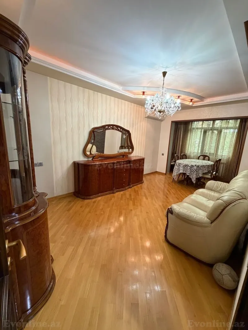 Kirayə verilir 4 otaqlı Mənzil Köhnə tikili 110 m² Nəsimi m. - şəkil 9