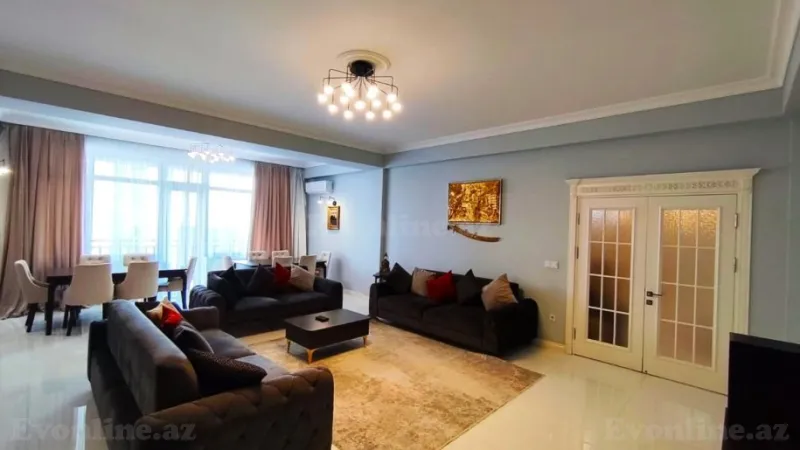 Kirayə verilir 5 otaqlı Mənzil Yeni tikili 200 m² Böyükşor - şəkil 2