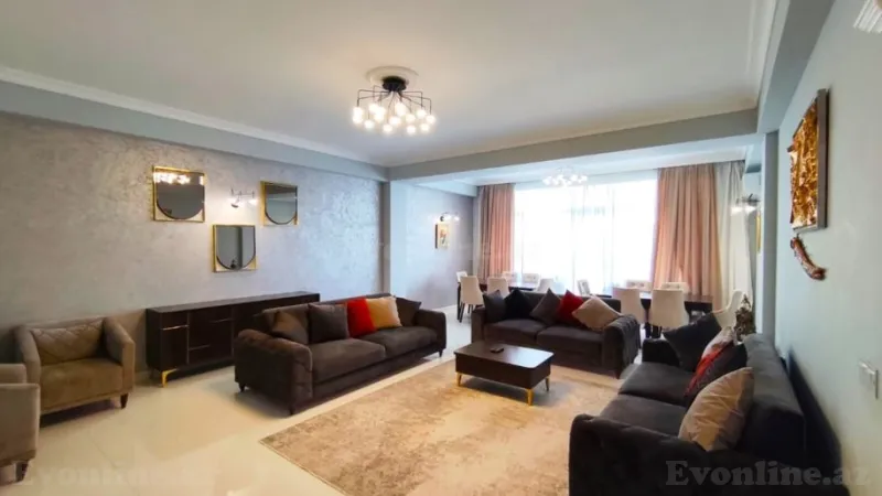 Kirayə verilir 5 otaqlı Mənzil Yeni tikili 200 m² Böyükşor - şəkil 3