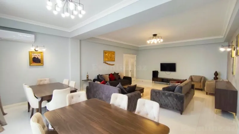 Kirayə verilir 5 otaqlı Mənzil Yeni tikili 200 m² Böyükşor - şəkil 4
