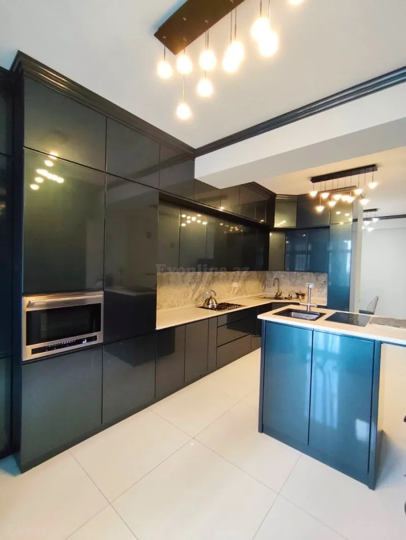 Kirayə verilir 5 otaqlı Mənzil Yeni tikili 200 m² Böyükşor - şəkil 9