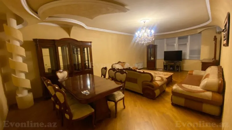 Kirayə verilir 3 otaqlı Mənzil Yeni tikili 120 m² Nəriman Nərimanov m.