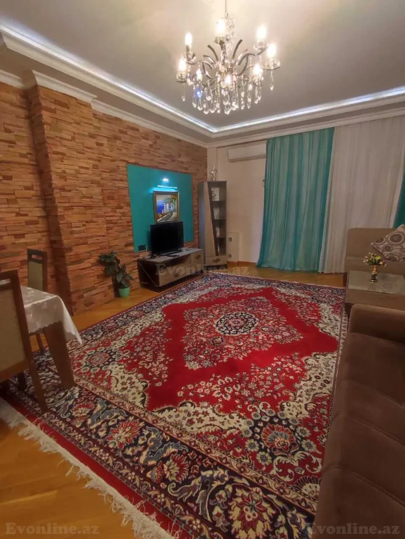 Kirayə verilir 3 otaqlı Mənzil Yeni tikili 122 m² Elmlər Akademiyası m.