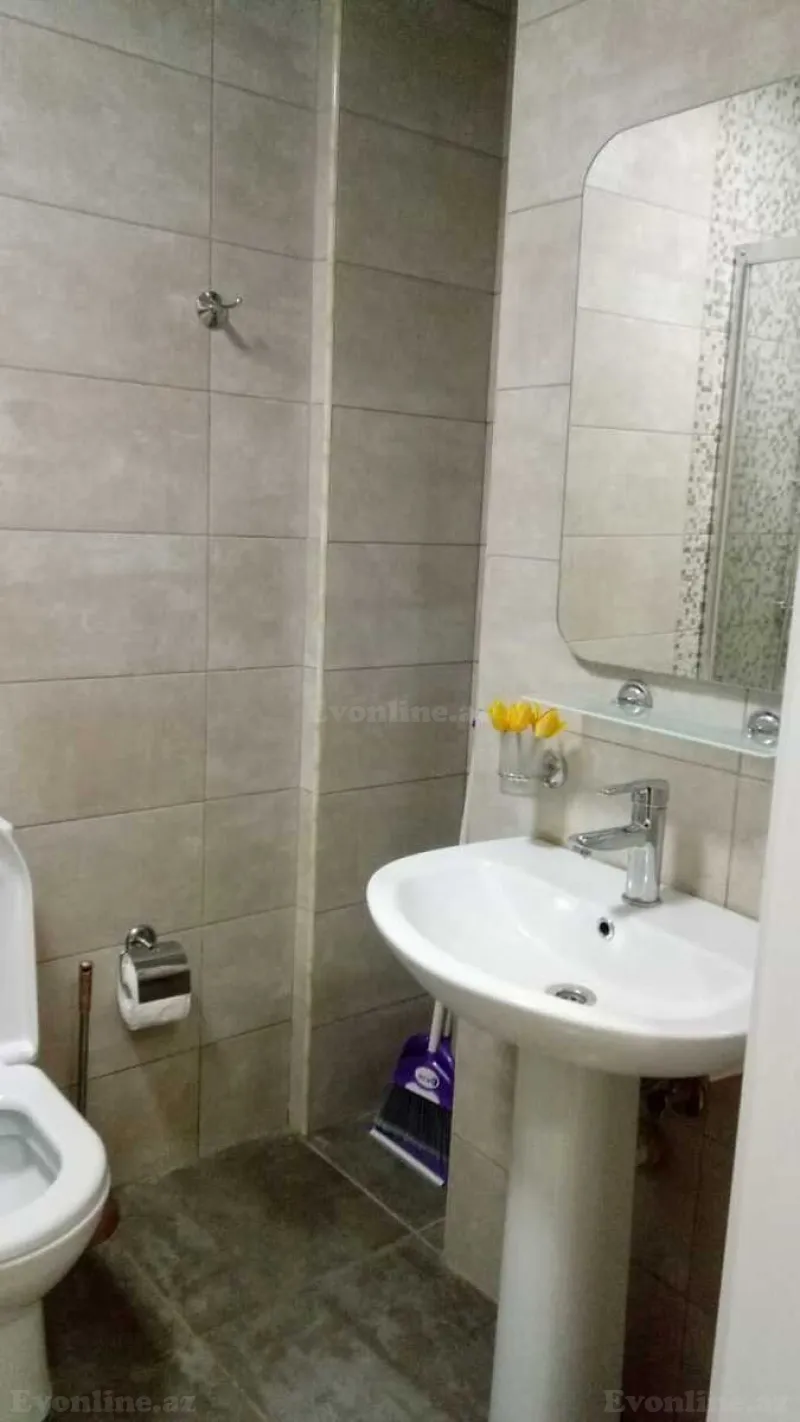 Kirayə verilir 2 otaqlı Mənzil Yeni tikili 55 m² Yasamal - şəkil 9