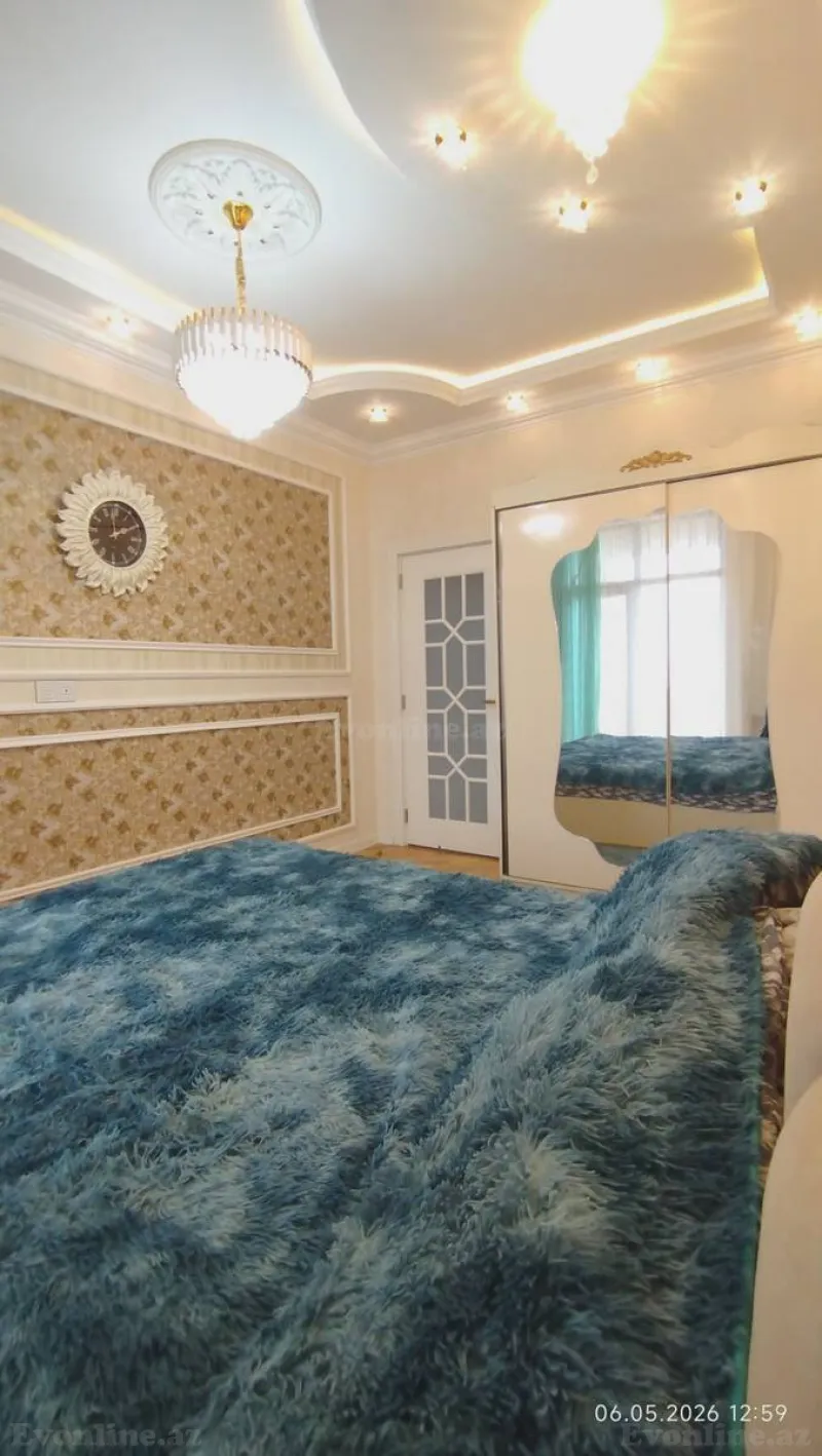 Kirayə verilir 2 otaqlı Mənzil Yeni tikili 70 m² Qara Qarayev m. - şəkil 3