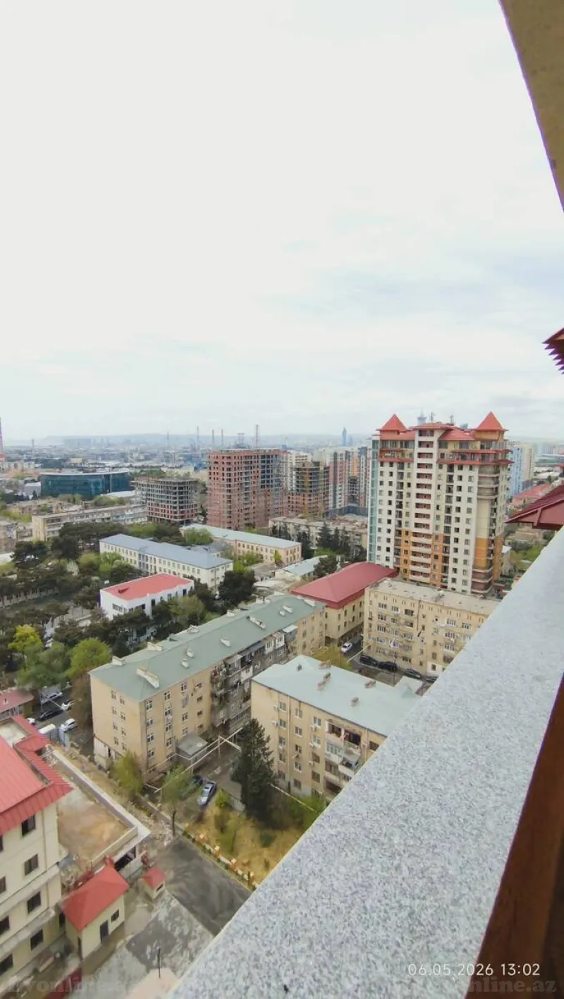 Kirayə verilir 2 otaqlı Mənzil Yeni tikili 70 m² Qara Qarayev m. - şəkil 16