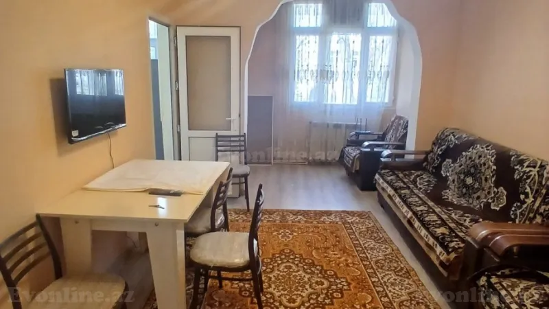 Kirayə verilir 2 otaqlı Mənzil Köhnə tikili 55 m² 20 Yanvar m. - şəkil 2