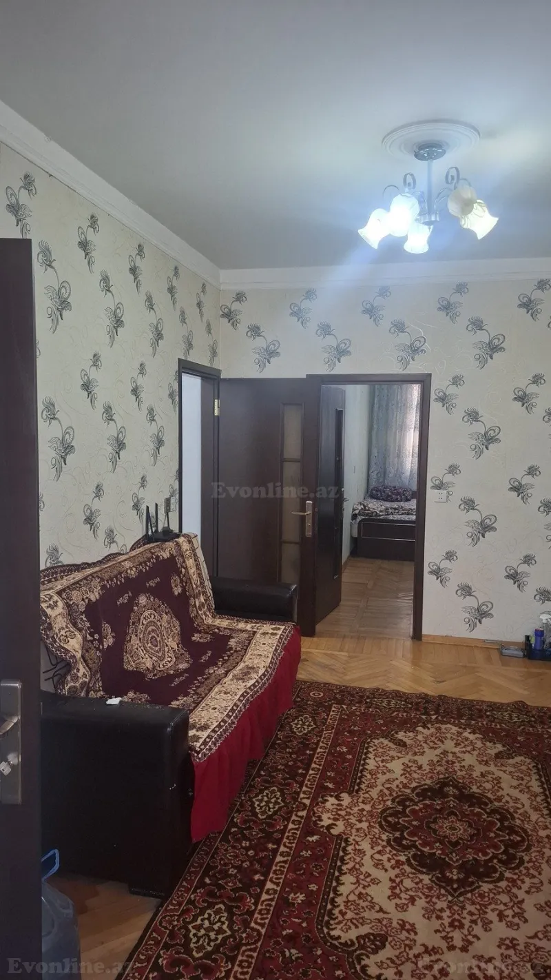 Kirayə verilir 2 otaqlı Mənzil Köhnə tikili 46 m² 5-ci mikrorayon - şəkil 3