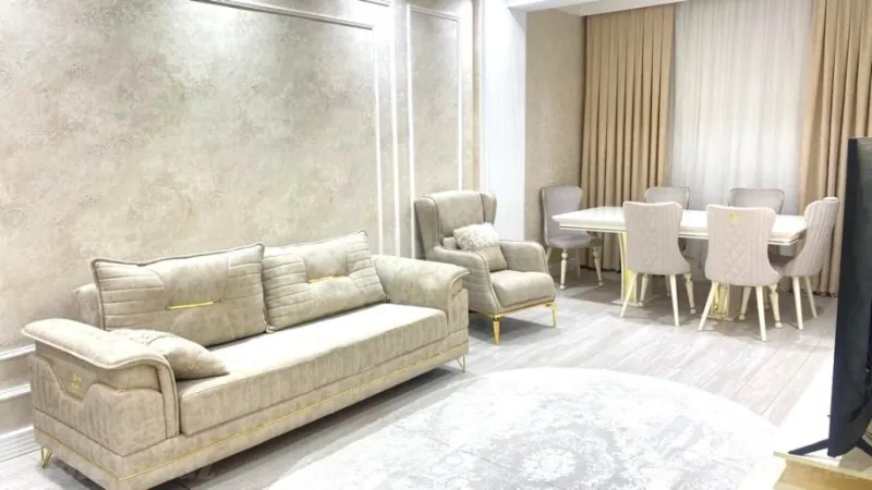 Kirayə verilir 2 otaqlı Mənzil Yeni tikili 115 m² Qara Qarayev m. - şəkil 2