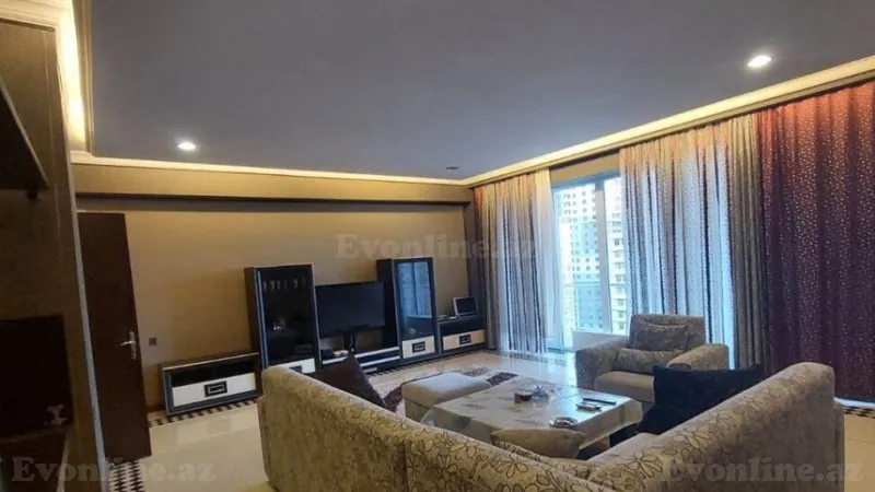 Kirayə verilir 2 otaqlı Mənzil Yeni tikili 92 m² Xətai m. - şəkil 2