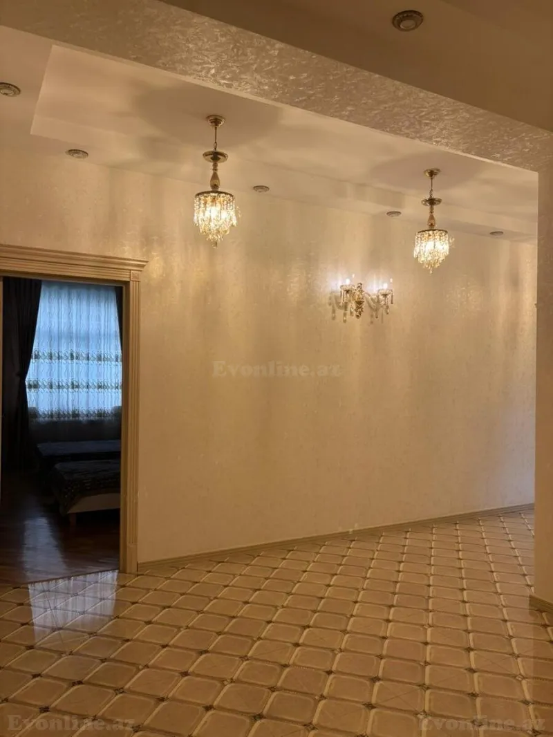 Kirayə verilir 3 otaqlı Mənzil Yeni tikili 126 m² Nəsimi r. - şəkil 2
