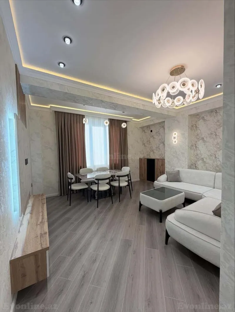 Satılır 3 otaqlı Mənzil Yeni tikili 107 m² Əhmədli m. - şəkil 2