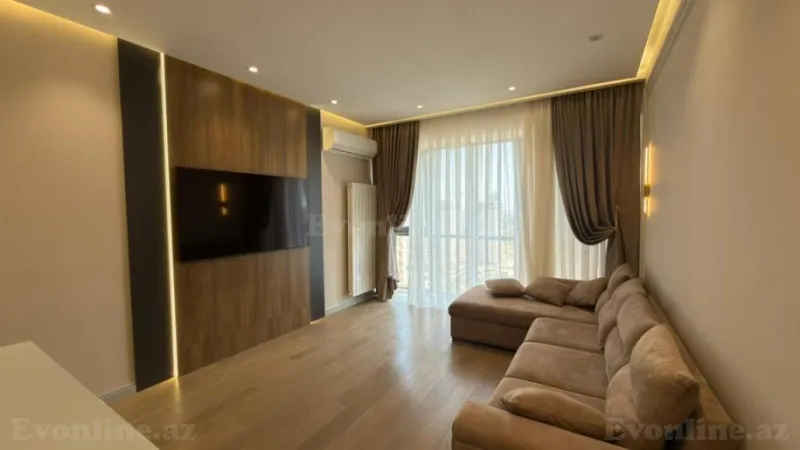 Kirayə verilir 3 otaqlı Mənzil Yeni tikili 68.7 m² Bakmil m. - şəkil 2