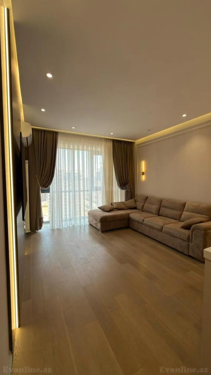 Kirayə verilir 3 otaqlı Mənzil Yeni tikili 68.7 m² Bakmil m. - şəkil 3