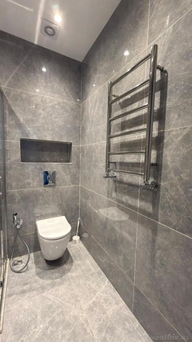 Kirayə verilir 3 otaqlı Mənzil Yeni tikili 68.7 m² Bakmil m. - şəkil 13