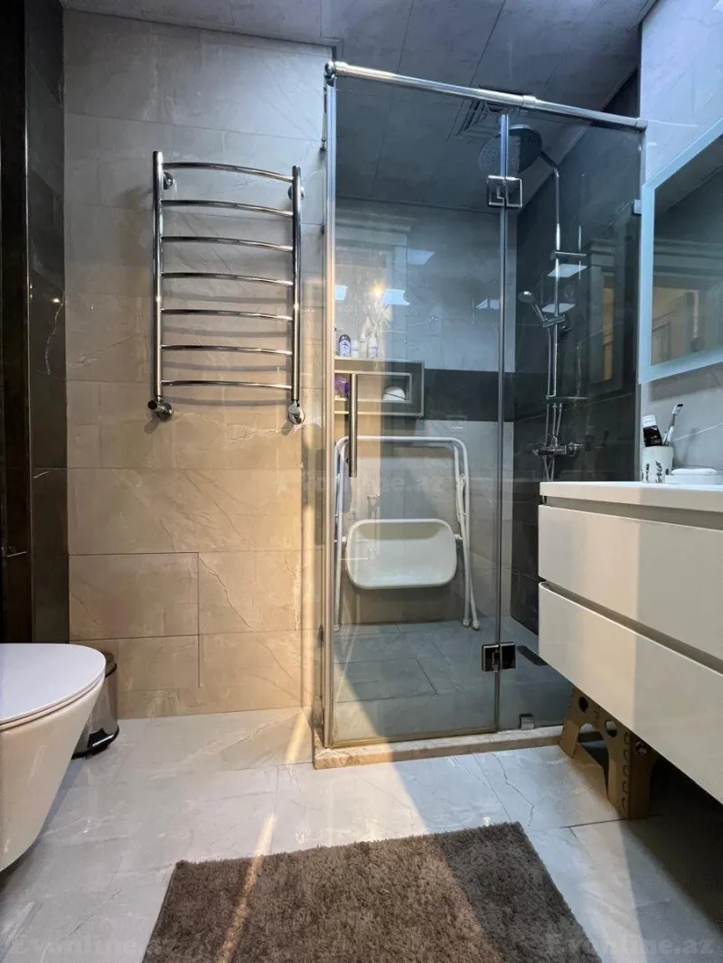 Satılır 3 otaqlı Mənzil Yeni tikili 88 m² İnşaatçılar m. - şəkil 13
