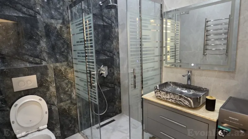 Satılır 2 otaqlı Mənzil Yeni tikili 92 m² Nəsimi r. - şəkil 4
