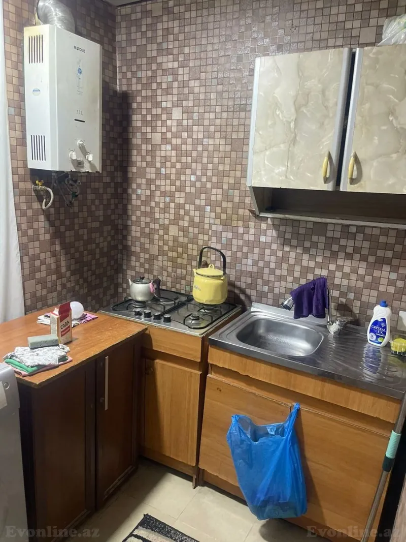 Kirayə verilir 2 otaqlı Mənzil Köhnə tikili 50 m² İnşaatçılar m. - şəkil 7