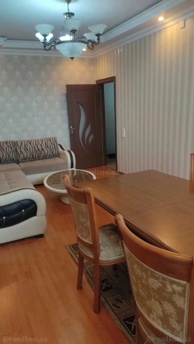 2 otaqlı Mənzil 60 m² 8 Noyabr m. Kirayə verilir