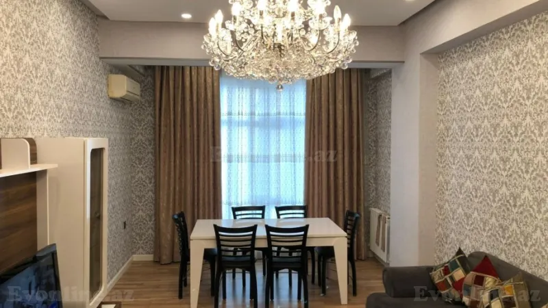 Kirayə verilir 3 otaqlı Mənzil Yeni tikili 120 m² Yasamal - şəkil 2