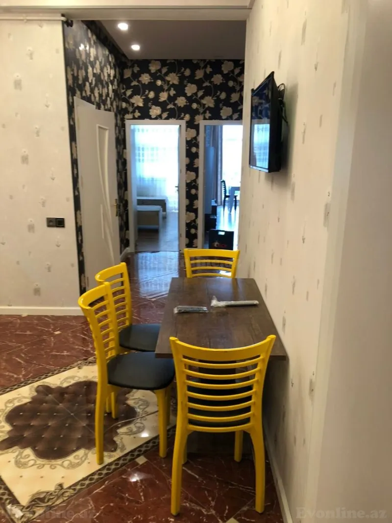 Kirayə verilir 3 otaqlı Mənzil Yeni tikili 120 m² Yasamal - şəkil 20
