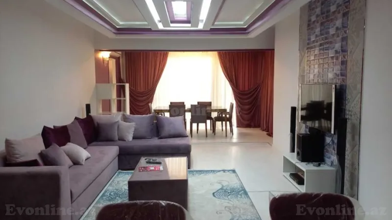 Kirayə verilir 3 otaqlı Mənzil Yeni tikili 115 m² Xətai m. - şəkil 2