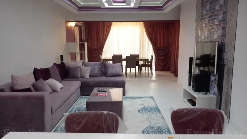 Kirayə verilir 3 otaqlı Mənzil Yeni tikili 115 m² Xətai m. - şəkil 3