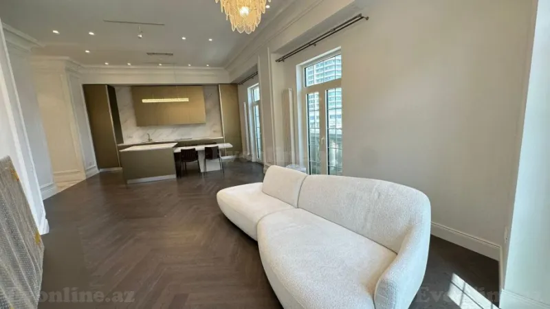 Kirayə verilir 3 otaqlı Mənzil Yeni tikili 130 m² Xətai r. - şəkil 5