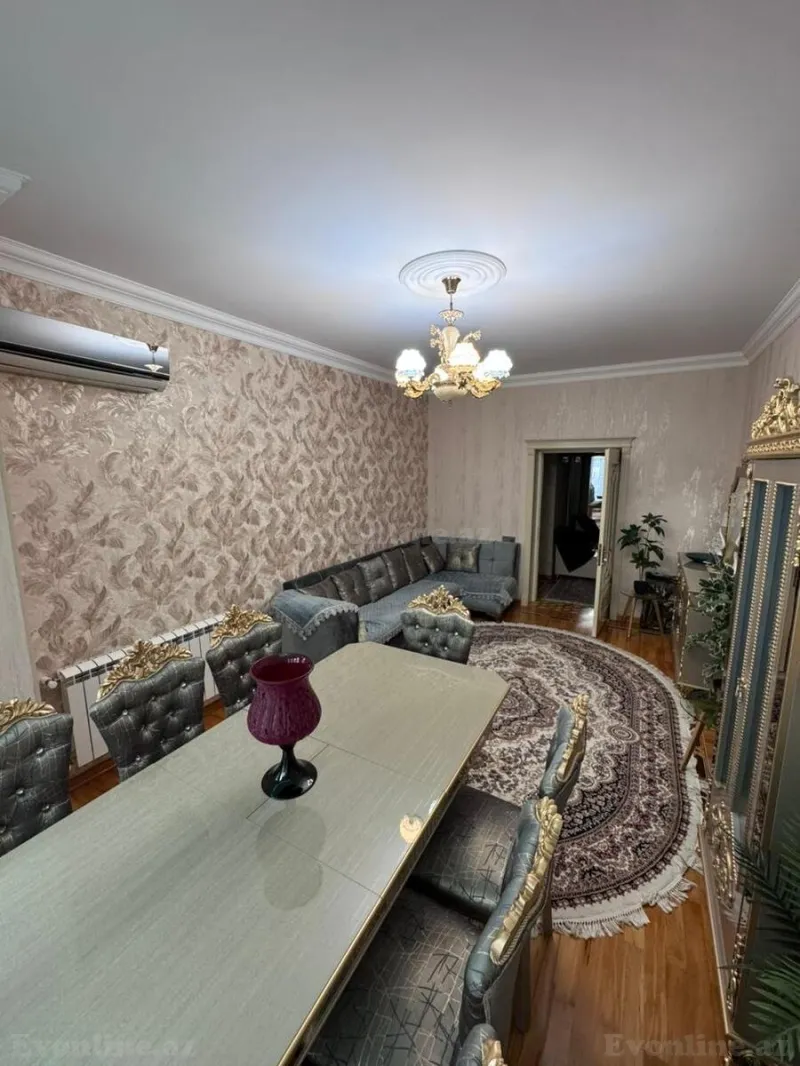 Satılır 3 otaqlı Mənzil Yeni tikili 105 m² 8 Noyabr m. - şəkil 2
