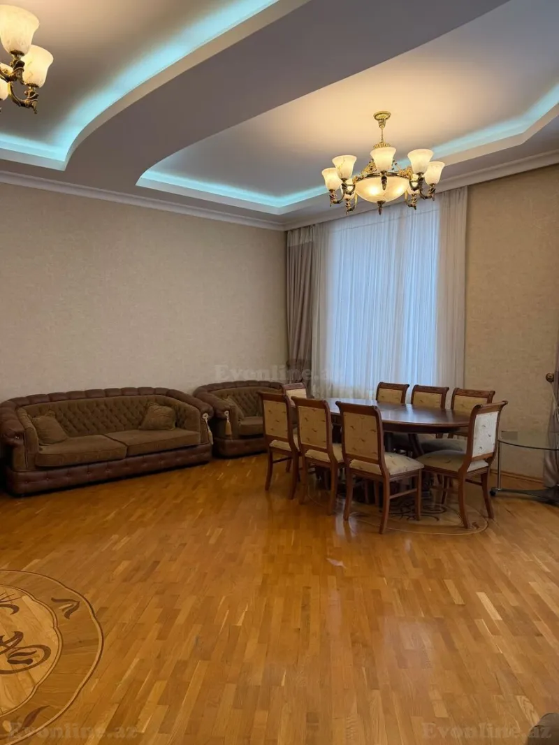 Kirayə verilir 3 otaqlı Mənzil Yeni tikili 120 m² Sahil m.
