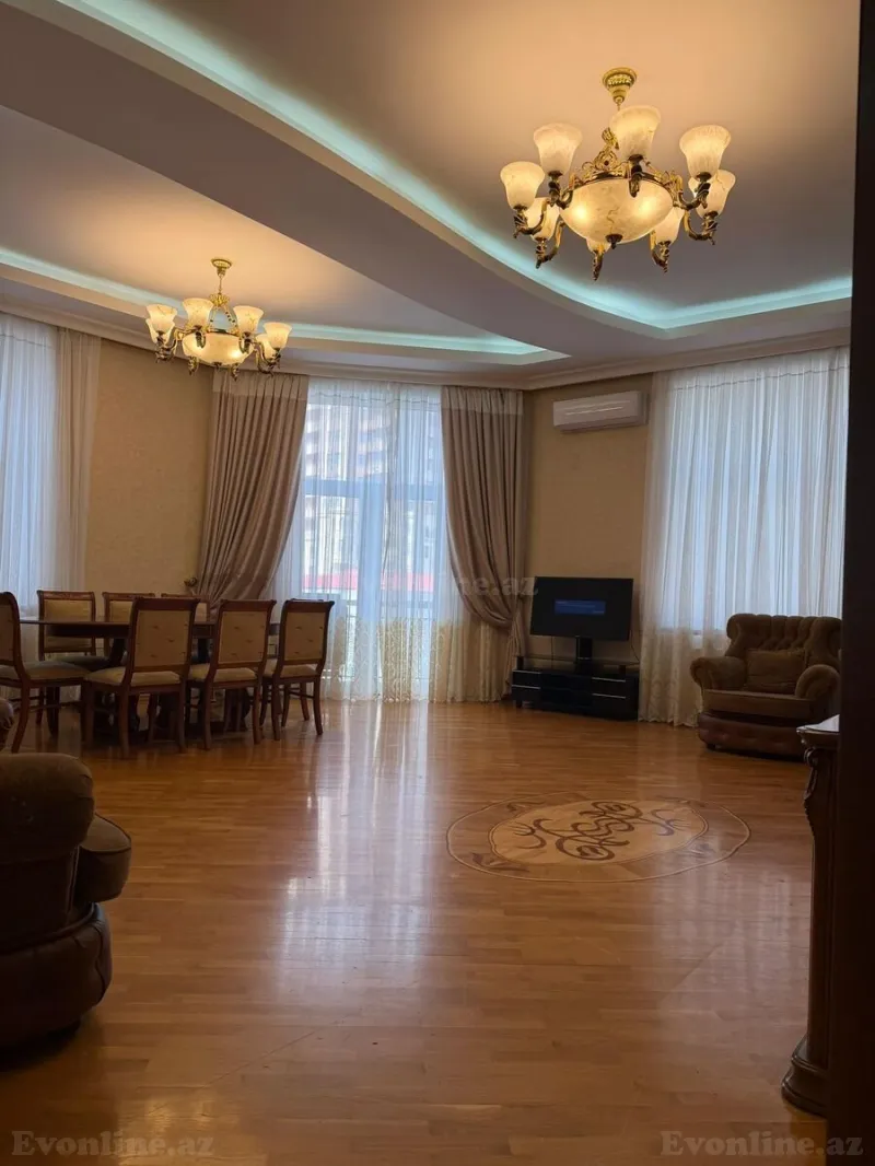 Kirayə verilir 3 otaqlı Mənzil Yeni tikili 120 m² Sahil m. - şəkil 4