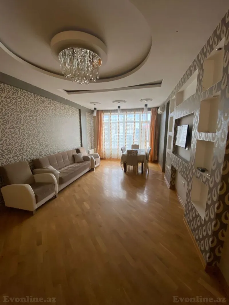 Kirayə verilir 3 otaqlı Mənzil Yeni tikili 105 m² Xətai m. - şəkil 3