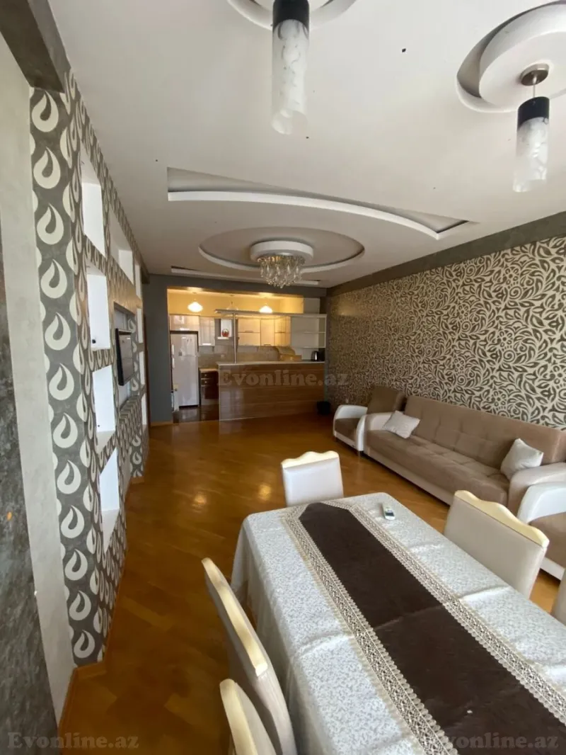 Kirayə verilir 3 otaqlı Mənzil Yeni tikili 105 m² Xətai m. - şəkil 4