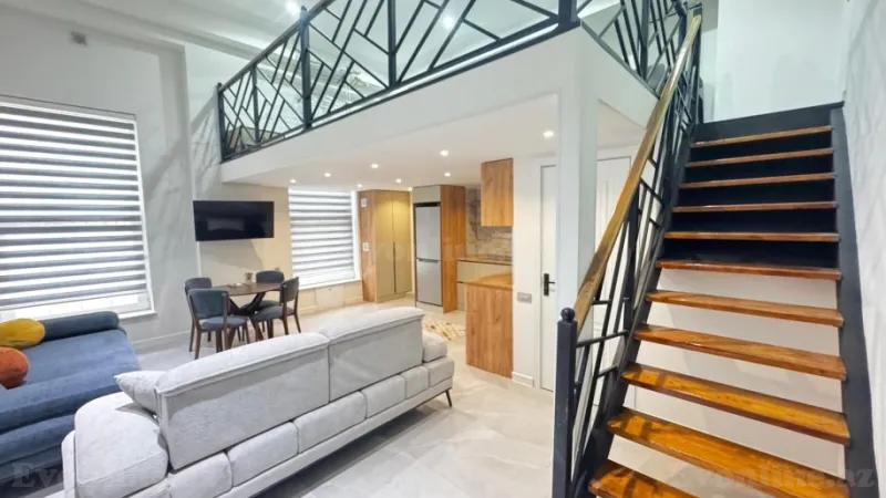 Kirayə verilir 1 otaqlı Mənzil Yeni tikili 55 m² Xətai r. - şəkil 5
