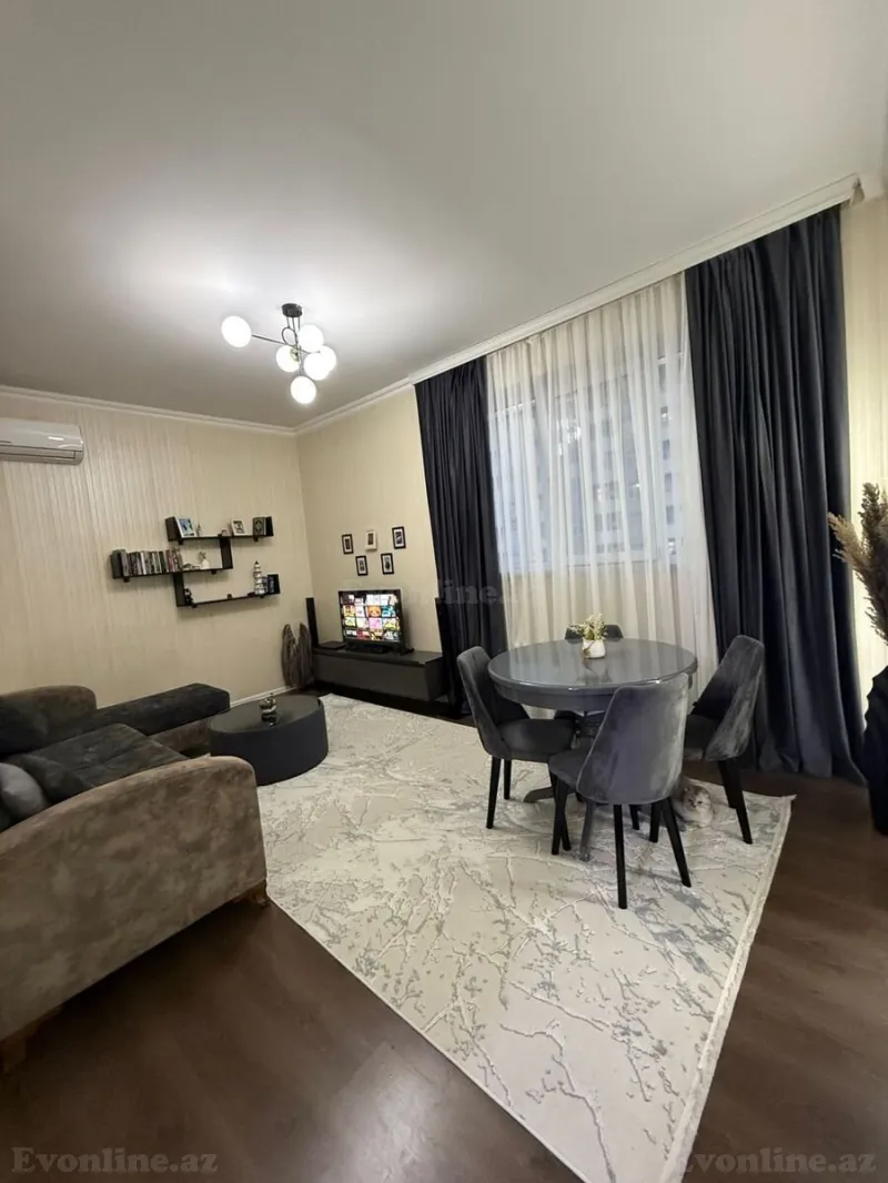 Satılır 2 otaqlı Mənzil Yeni tikili 60 m² Yasamal r. - şəkil 2