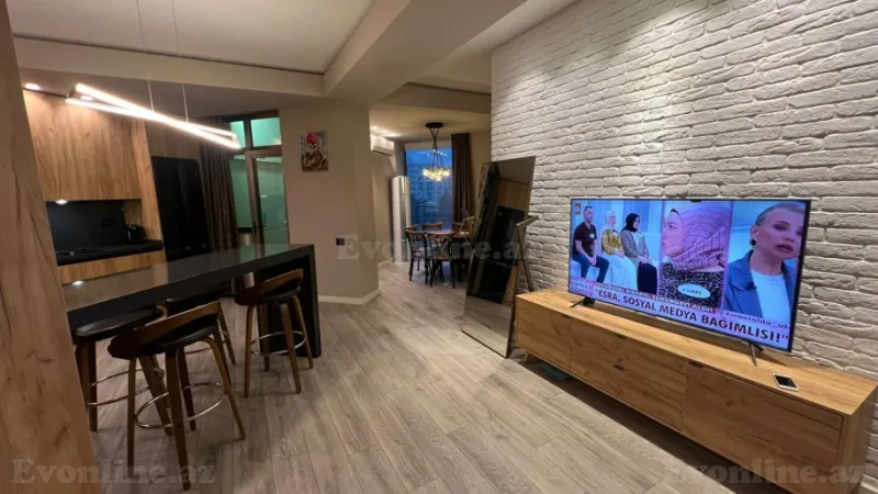 Satılır 3 otaqlı Mənzil Yeni tikili 90 m² Gənclik m. - şəkil 2