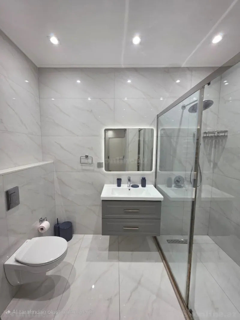 Kirayə verilir 2 otaqlı Mənzil Yeni tikili 98 m² 8 Noyabr m. - şəkil 9