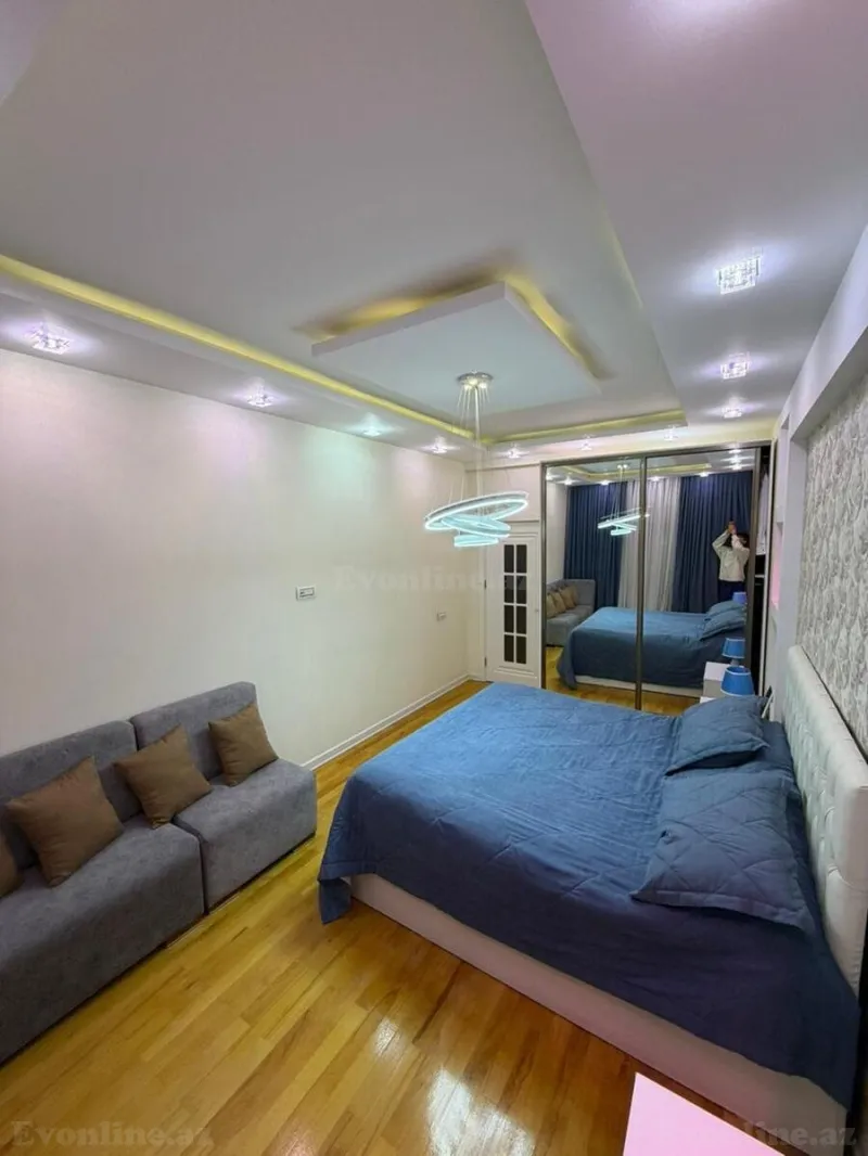 Satılır 2 otaqlı Mənzil Yeni tikili 105 m² Qara Qarayev m. - şəkil 4